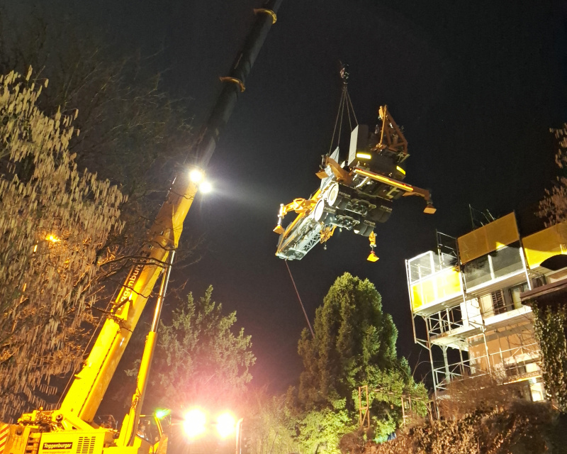Montage de nuit POTAIN Hup M28-22