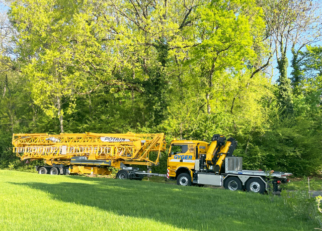 Montage de la grue &agrave; montage rapide Igo T99 &agrave; F&eacute;chy