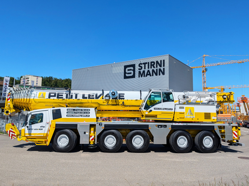 Der GROVE GMK 5250XL-1 verl&auml;sst unsere Werkstatt