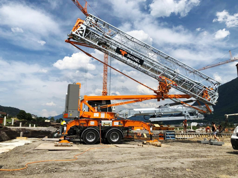 Nouvel ensemble de grues pour Wilhelm Büchel AG